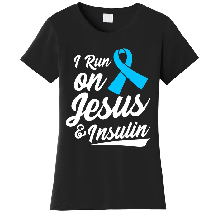 Funny Diabetes Awareness T1D T2D Diabetic Pancreas Women's T-Shirt