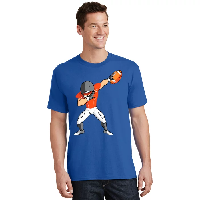 Footballer Dabbing American Football Funny Dab Gift T-Shirt