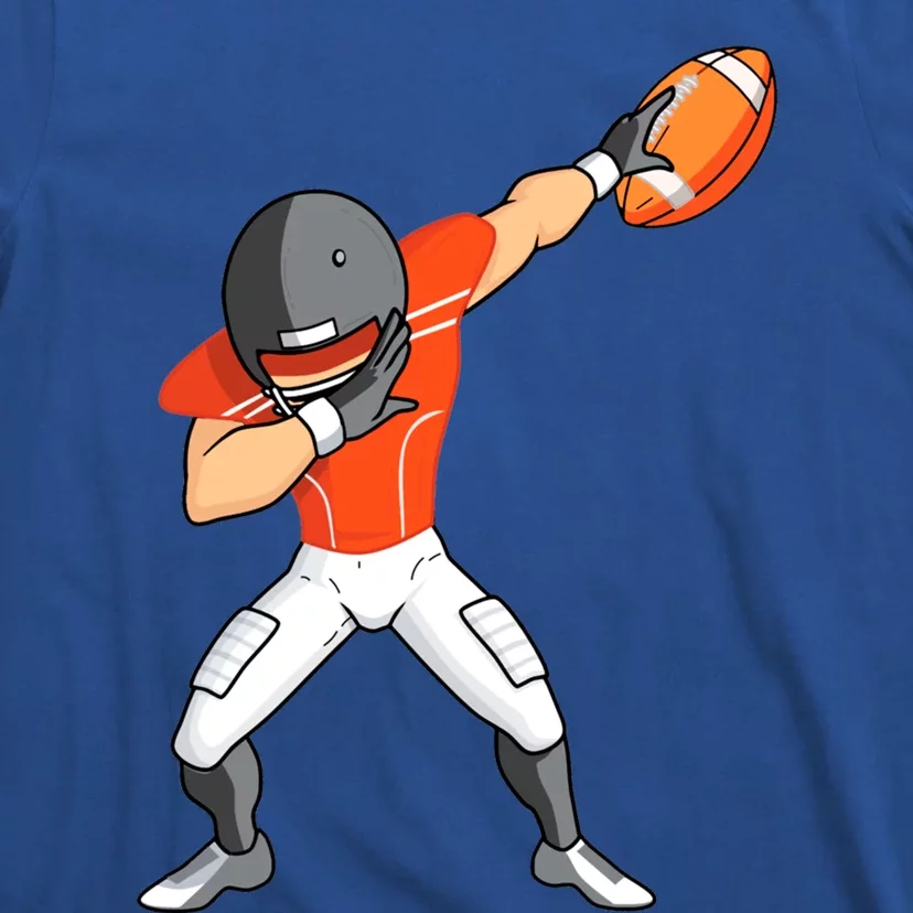 Footballer Dabbing American Football Funny Dab Gift T-Shirt