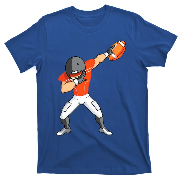 Footballer Dabbing American Football Funny Dab Gift T-Shirt