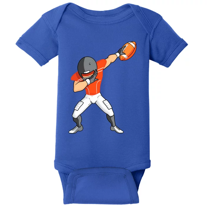 Footballer Dabbing American Football Funny Dab Gift Baby Bodysuit