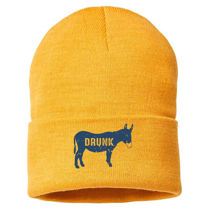 Funny Drunk Ass Sustainable Knit Beanie