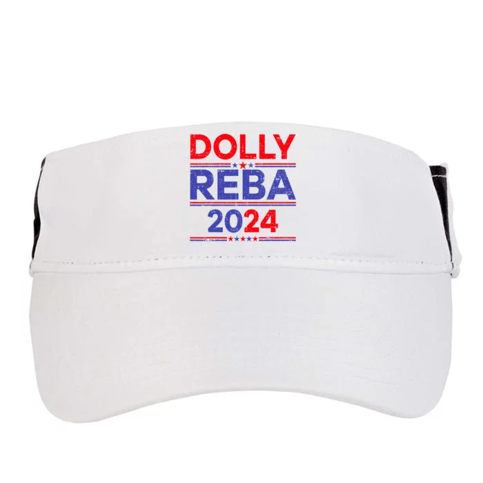 Funny Dolly And Reba 2024 Design Adult Drive Performance Visor