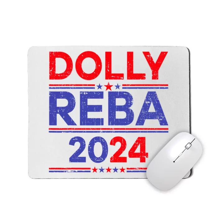 Funny Dolly And Reba 2024 Design Mousepad