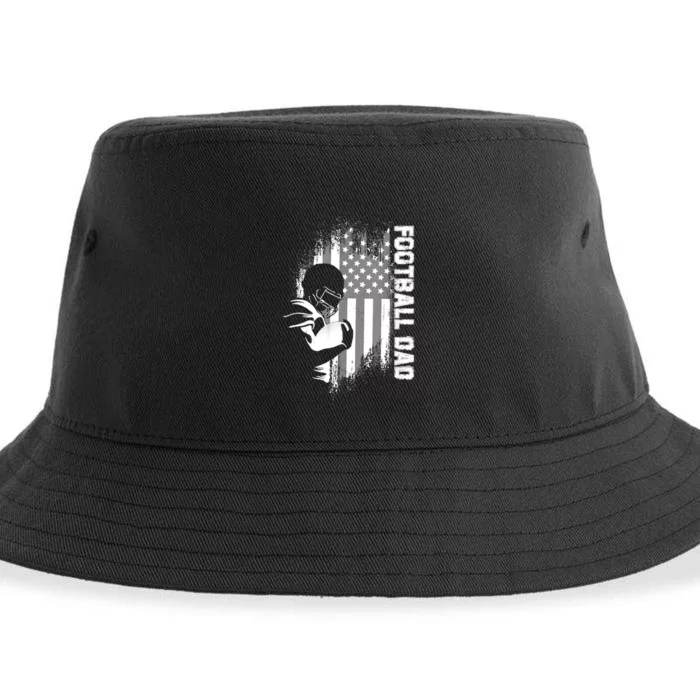 Football Dad American football Sustainable Bucket Hat