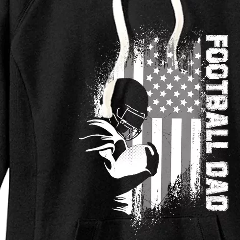 Football Dad American football Women's Fleece Hoodie