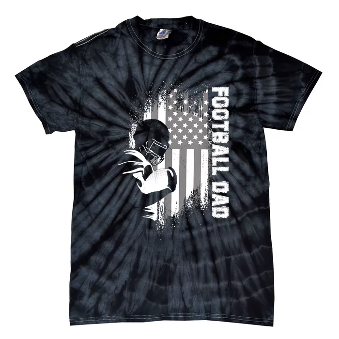 Football Dad American football Tie-Dye T-Shirt