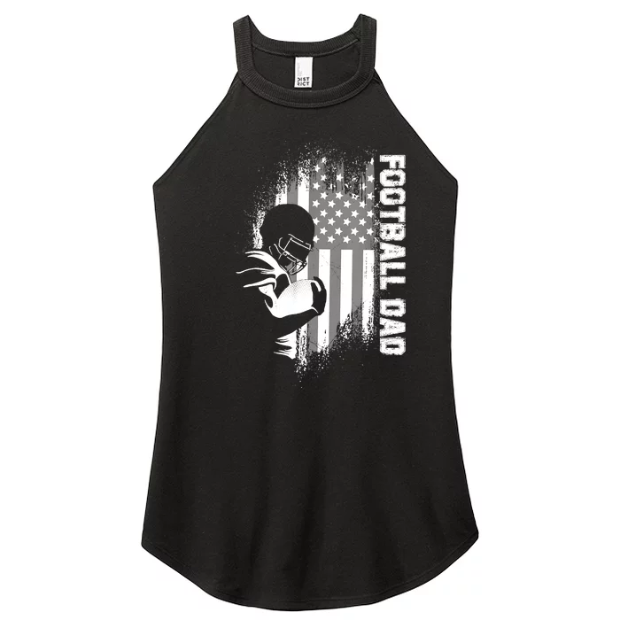 Football Dad American football Women’s Perfect Tri Rocker Tank