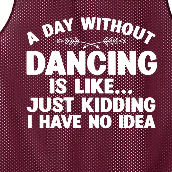 Funny Dance Art For Teen Girl Women Dancer Dance Lovers Mesh Reversible Basketball Jersey Tank