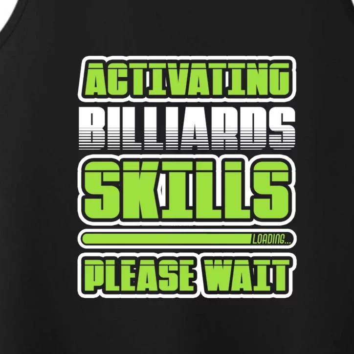 Father's Day Activating Billiards Skill Please Wait Funny Pool Gift For Dad Performance Tank