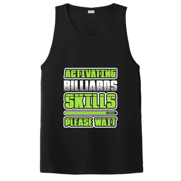 Father's Day Activating Billiards Skill Please Wait Funny Pool Gift For Dad Performance Tank