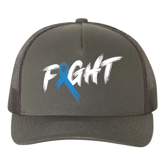 Funny Diabetes Awareness Month Fight Vintage T1 T2 Yupoong Adult 5-Panel Trucker Hat