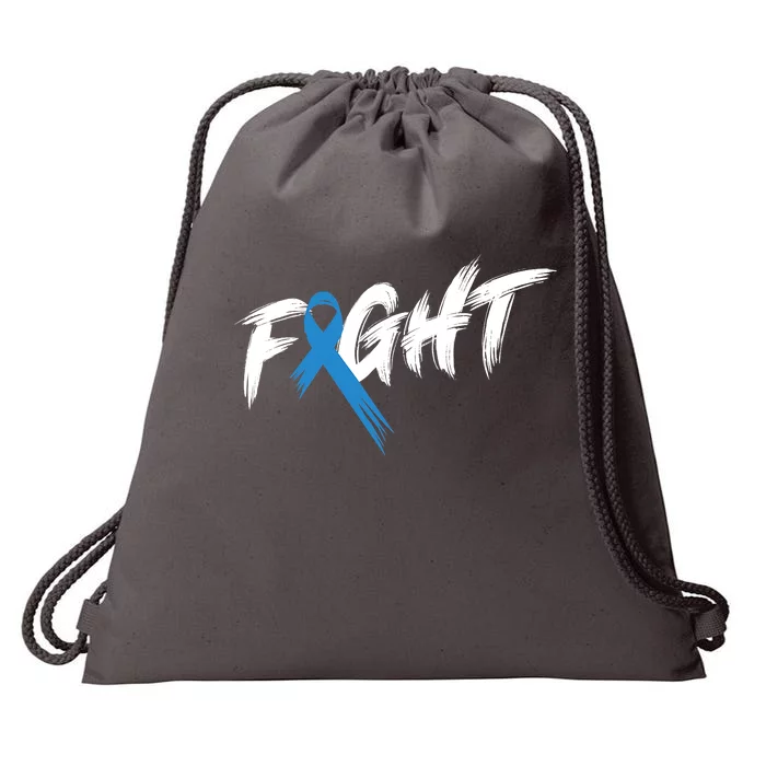 Funny Diabetes Awareness Month Fight Vintage T1 T2 Drawstring Bag