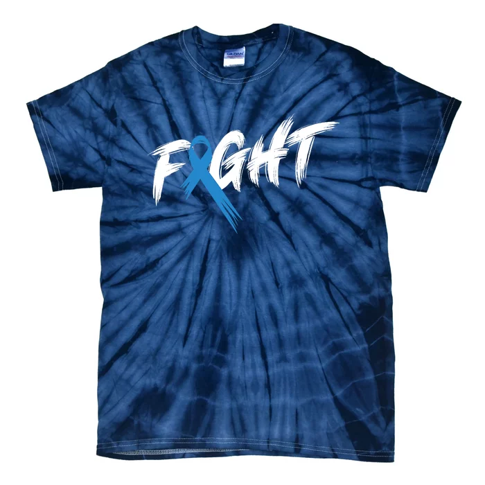 Funny Diabetes Awareness Month Fight Vintage T1 T2 Tie-Dye T-Shirt