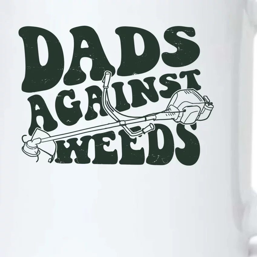 Funny Dads Against Weeds Lawn Weed Wacker Black Color Changing Mug