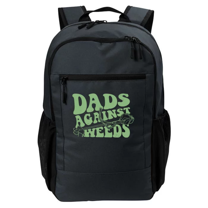 Funny Dads Against Weeds Lawn Weed Wacker Daily Commute Backpack