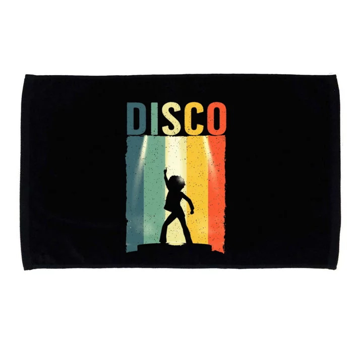 Funny Disco Art For Disco Dance Lovers Microfiber Hand Towel