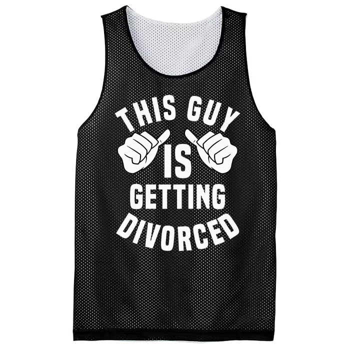 Funny Divorced Apparel For Divorce Party Mesh Reversible Basketball Jersey Tank