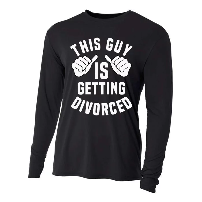 Funny Divorced Apparel For Divorce Party Cooling Performance Long Sleeve Crew