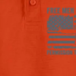 Free Don't Ask Permission Right To Bear Arms (ON BACK) Dry Zone Grid Performance Polo