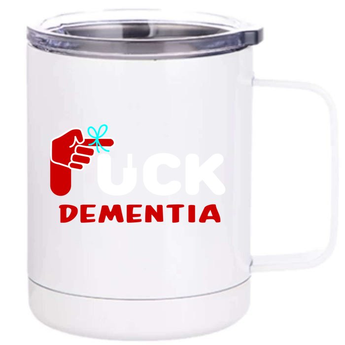 Fuck Detia Awareness 1 Gift Front & Back 12oz Stainless Steel Tumbler Cup