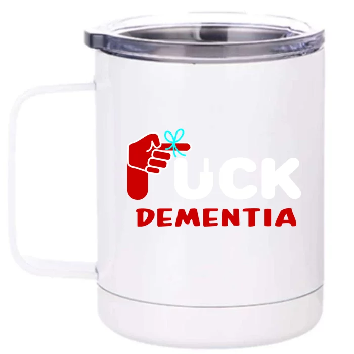 Fuck Detia Awareness 1 Gift Front & Back 12oz Stainless Steel Tumbler Cup