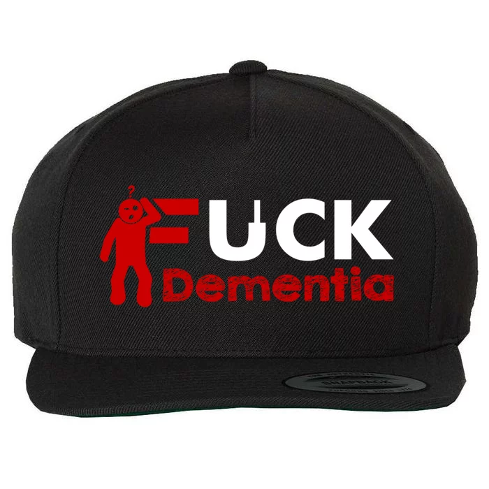 Fuck Detia Awareness 2 Funny Gift Wool Snapback Cap