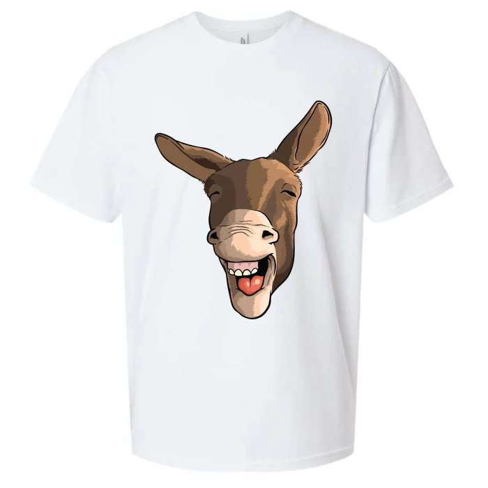 Funny Donkey Art For Donkey Lover Farm Animal Sueded Cloud Jersey T-Shirt