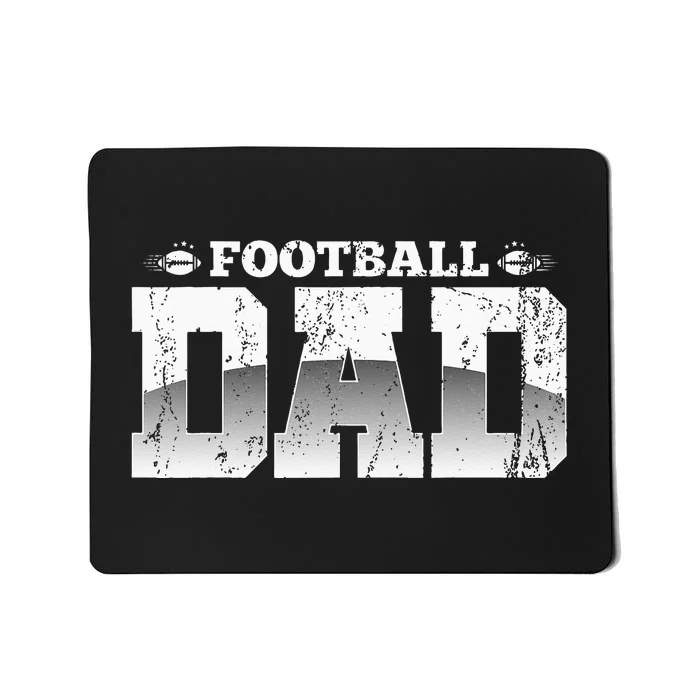 Fathers Day American Football Player Football Dad Football Mousepad