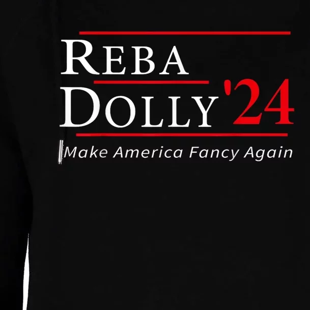 Funny Dolly And Reba 2024 Design Womens Funnel Neck Pullover Hood