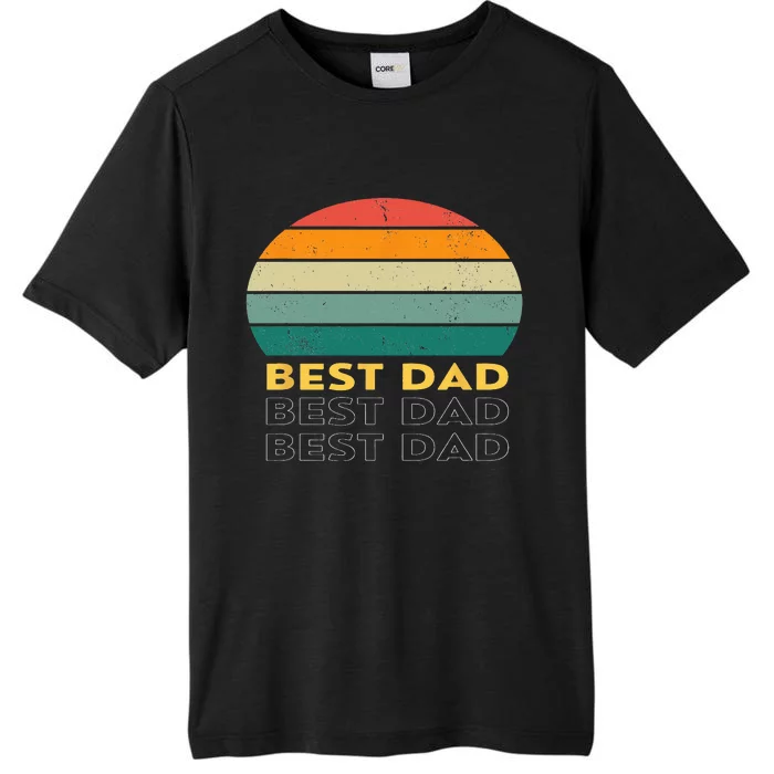 Father's Day BEST DAD ChromaSoft Performance T-Shirt