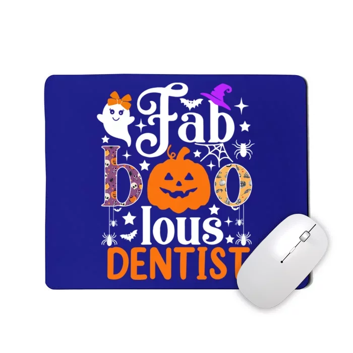 Faboolous Dentisgift Boo Dental Hygienist Halloween Cool Gift Mousepad