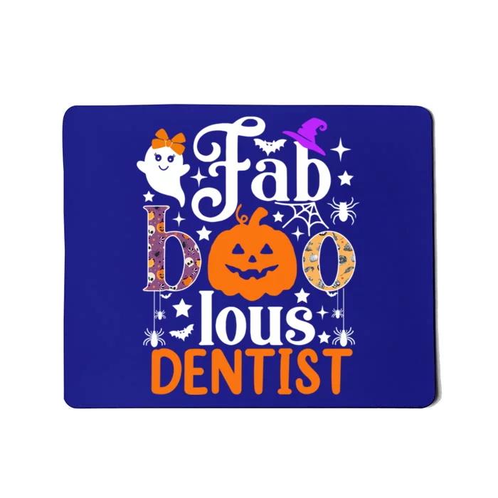 Faboolous Dentisgift Boo Dental Hygienist Halloween Cool Gift Mousepad