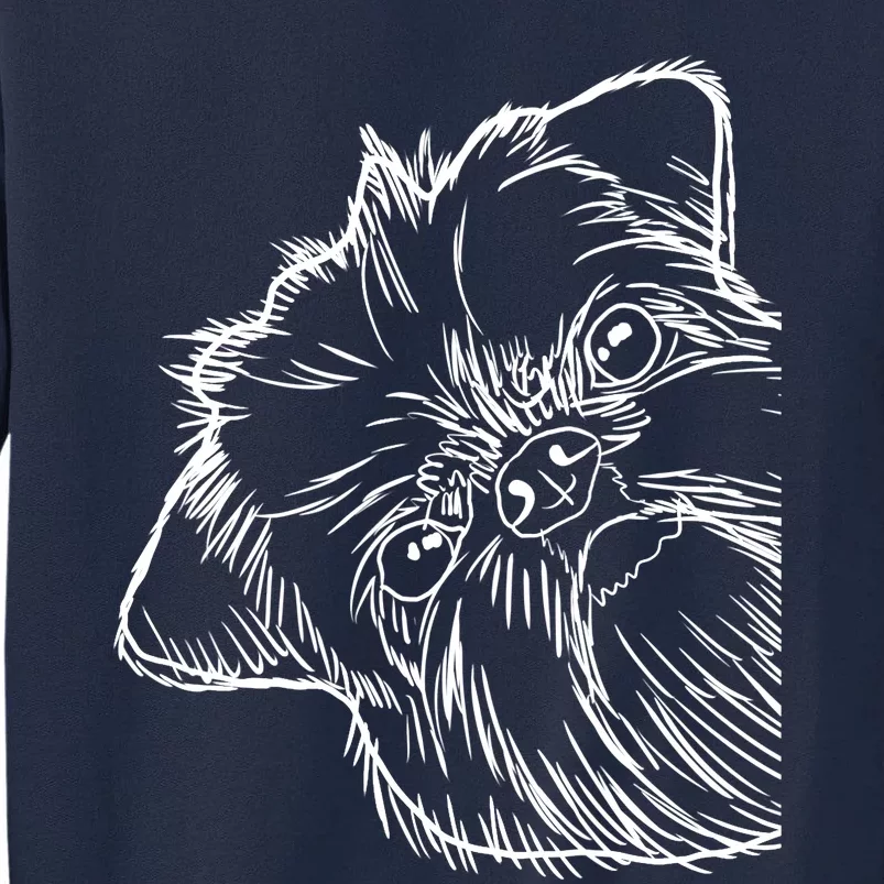 Funny Dog Brussels Griffon Tall Sweatshirt