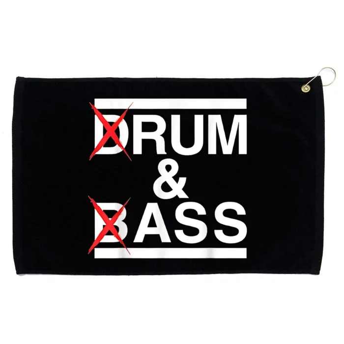 Funny Drum & Bass / Rum & Ass Lovers Grommeted Golf Towel