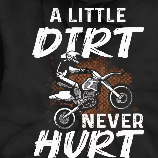 Funny Dirt Bike Gift For Motorcycle Motocross Biker Tie Dye Hoodie