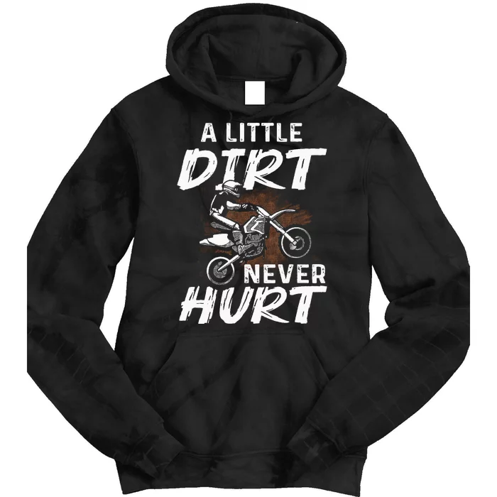 Funny Dirt Bike Gift For Motorcycle Motocross Biker Tie Dye Hoodie