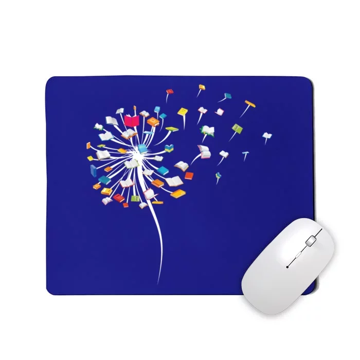 Funny Dandelion Books Gift For Reading Lover Gift Mousepad