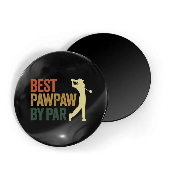 Father's Day Best Pawpaw by Par Golf Gift Papa Golf Magnet