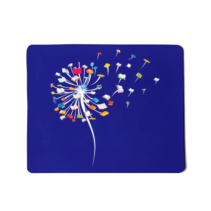 Funny Dandelion Books Gift For Reading Lover Gift Mousepad