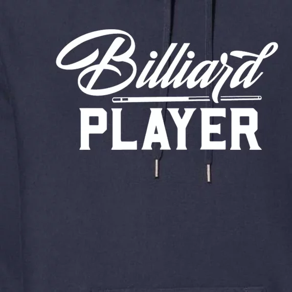 Father's Day Billiards Player Pool Gift For Dad Premium Hoodie