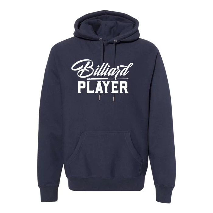 Father's Day Billiards Player Pool Gift For Dad Premium Hoodie