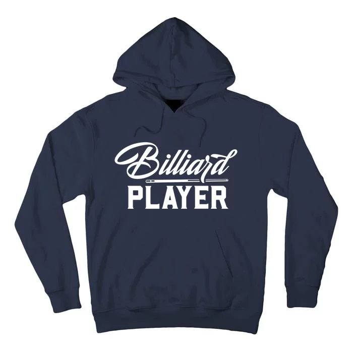 Father's Day Billiards Player Pool Gift For Dad Tall Hoodie