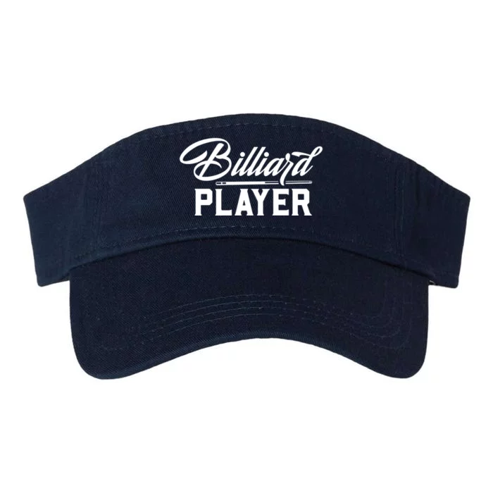 Father's Day Billiards Player Pool Gift For Dad Valucap Bio-Washed Visor