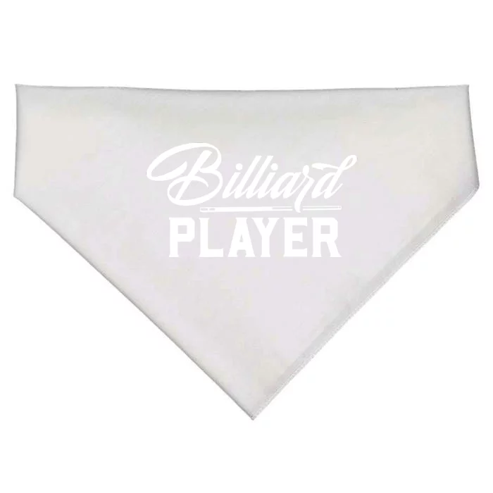 Father's Day Billiards Player Pool Gift For Dad USA-Made Doggie Bandana