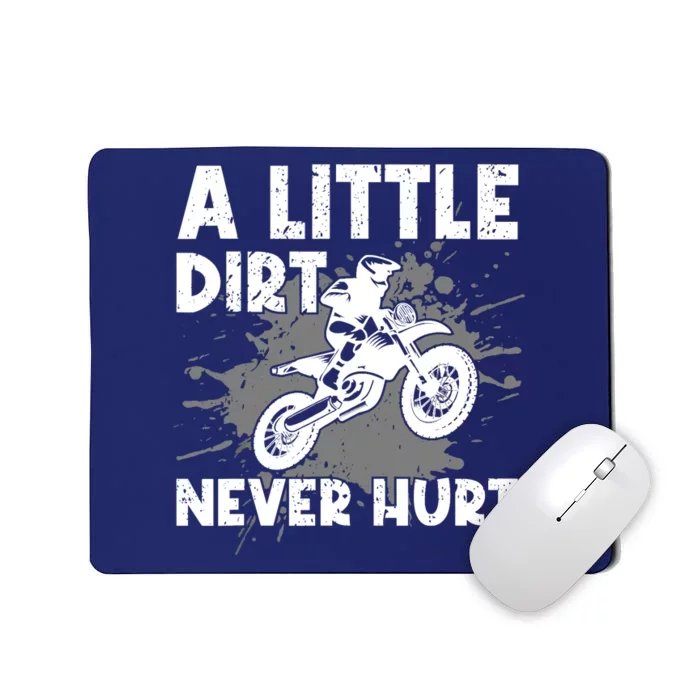 Funny Dirt Bike Design For Motocross Riding Mousepad