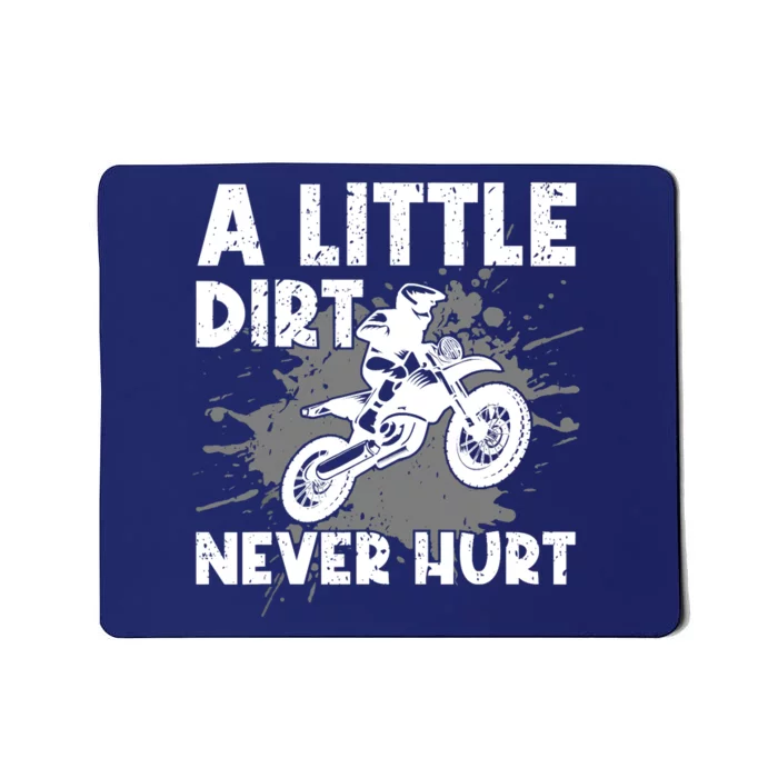 Funny Dirt Bike Design For Motocross Riding Mousepad