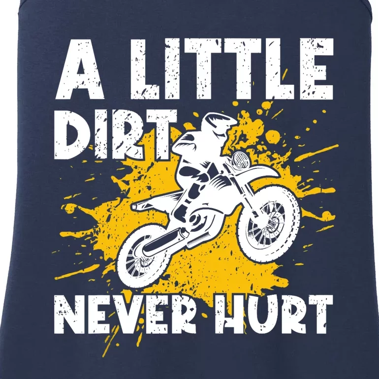 Funny Dirt Bike Design For Motocross Riding Ladies Essential Tank