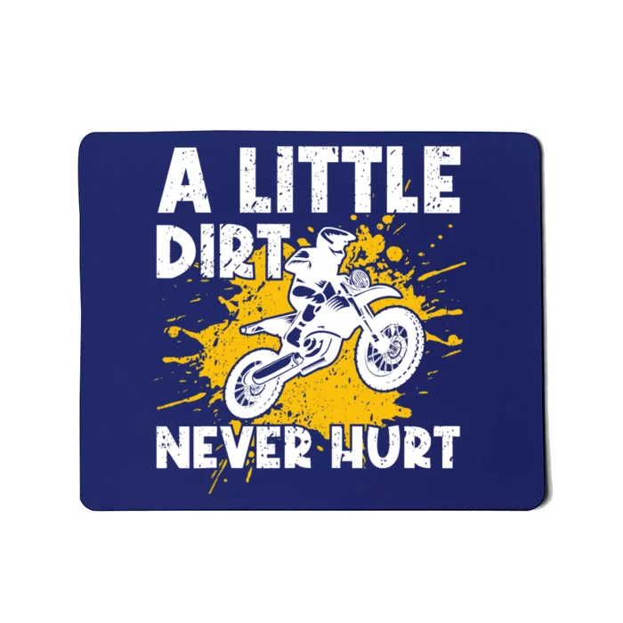 Funny Dirt Bike Design For Motocross Riding Mousepad