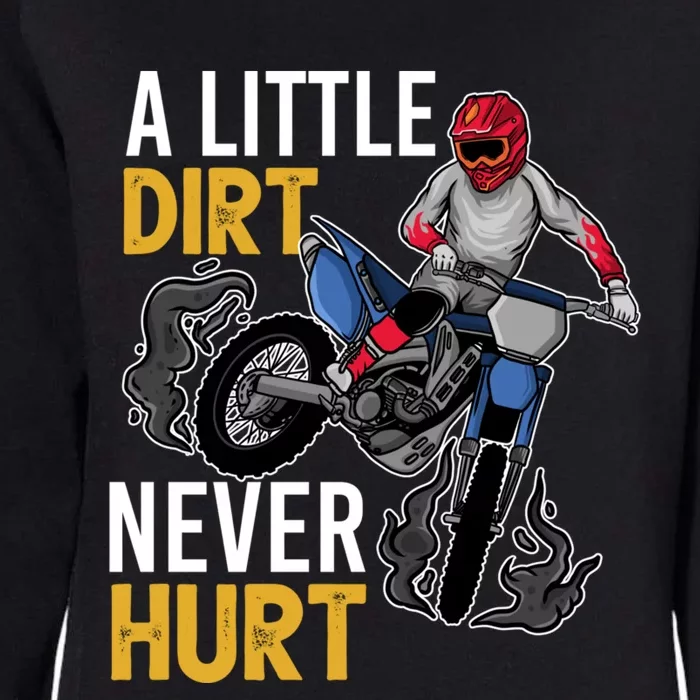 Funny Dirt Bike Design For Boy Girl Motorbike Racing Womens California Wash Sweatshirt